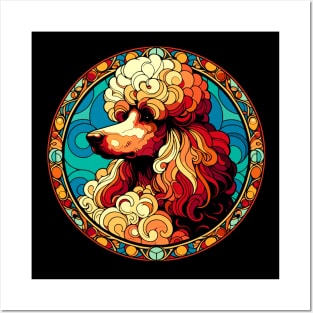 Standard Poodles - Poodle Owner Design - Art Nouveau Posters and Art